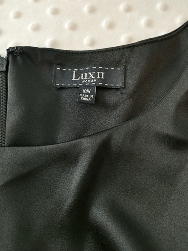 Ladies Lux II Woman Sleeveless Sheath Dress 18W NWT - Picture 3 of 5