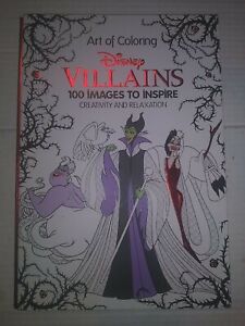 Disney villains coloring book