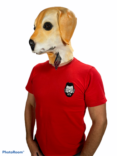 Golden Labrador Mask Latex Animal Dog Masks Costume Accessory Canine Lab Puppy - Picture 6 of 11