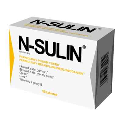 N-SULIN 60 TABLETTEN Blutzuckerspiegel DIABETIKER weiße Maulbeere