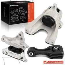 A-Premium 3x Engine Motor & Transmission & Torque Strut Mount for Honda Civic