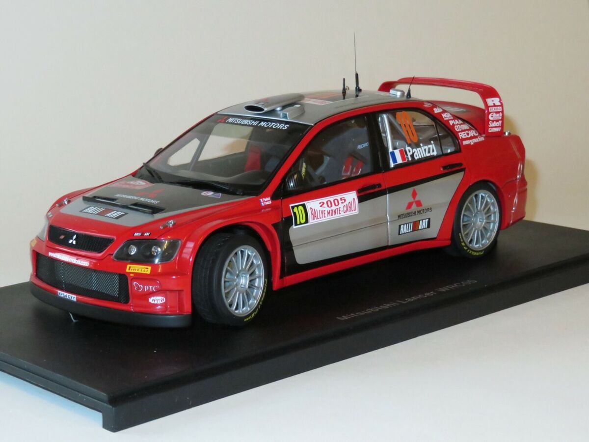 1/18 AUTOart Racing Mitsubishi Lancer WRC05 Rally Monte 1/18 AUTOart Racing Mitsubishi Lancer WRC05 Rally Monte