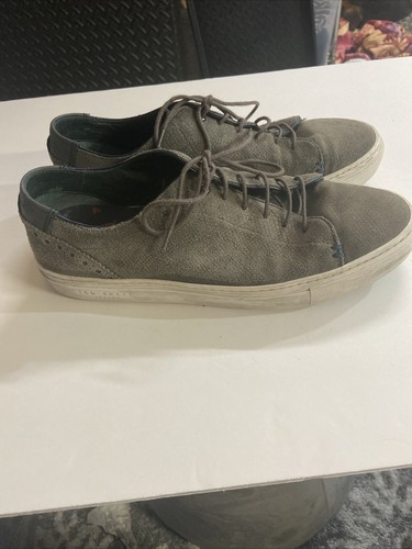 TED BAKER Duuke Leather AM Grey Lace Up 