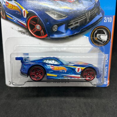 2016 Hot Wheels HW RACE TEAM 2/10 SRT Viper GTS-R 2/250 Blue Red
