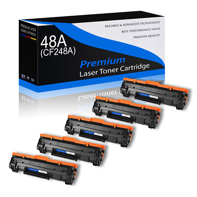 5PK CF248A Toner Cartridge for HP 48A LaserJet Pro MFP M28a M28w M29a Printer