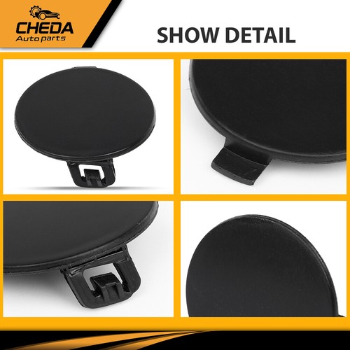 Fit For Jeep Compass 2017-2021 Front Bumper Tow Hook Plug Cover Cap CH1028104 - Picture 5 of 12
