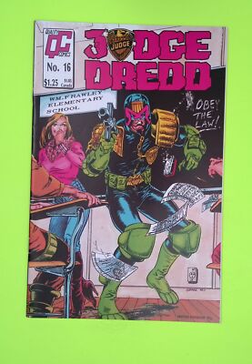 Judge Dredd #16 Vol. 2 1988 Quality Comics Group Mid Grade Comic Book V80-87