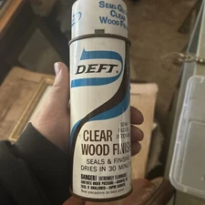 Vintage Deft Semi Glass Clear Wood Finish 75% Full