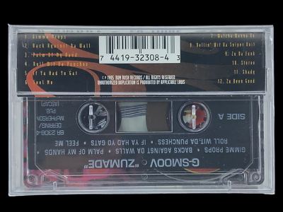 SEALED, G-Smoov – Zu-Made BRR 2308-4, 1st edition, audio SEALED, G-Smoov – Zu-Made BRR 2308-4, 1st edition, audio