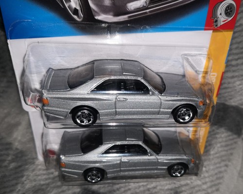 2023 Hot Wheels '89 Mercedes-Benz 560 SEC AMG MB Silver M Case - Lot of 2 | NEW! - Picture 6 of 10