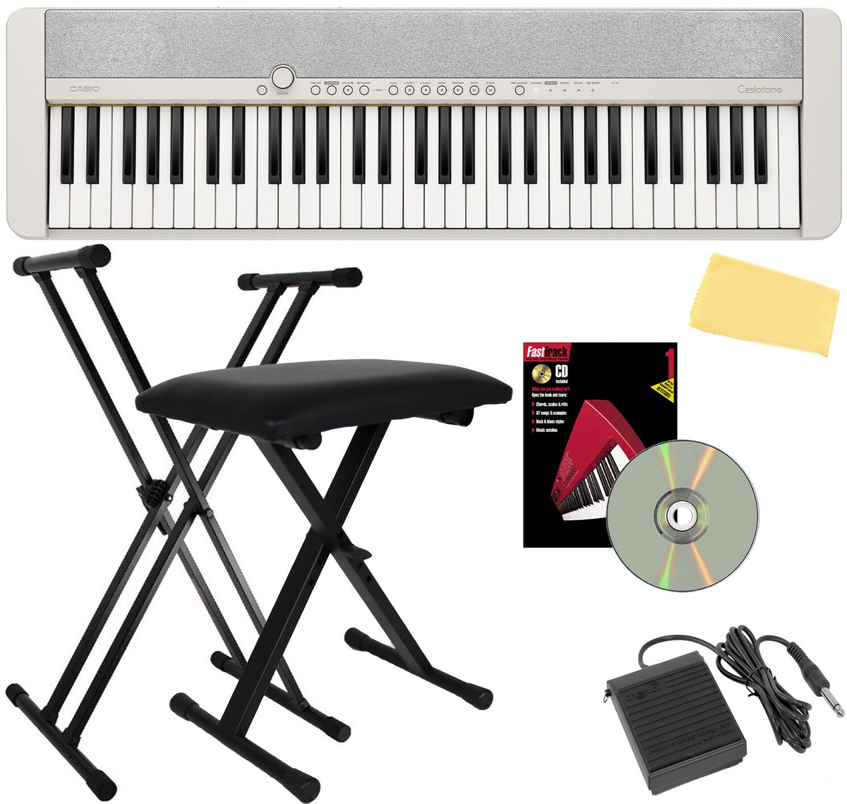 【ペダル付き】CASIO CT-S1 BK CT-S1BK | CASIO