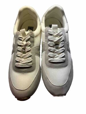 Strauss Ramm THE RUNNER OFF WHITE Shoes Sneaker Suede Coconut Mens Size 13 NEW