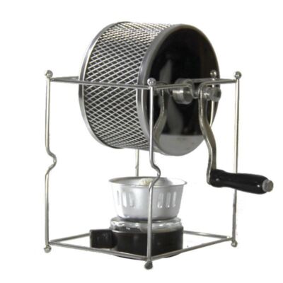 Mini Manual Hand Crank Coffee Beans Roasting Machine for Cafe Shop
