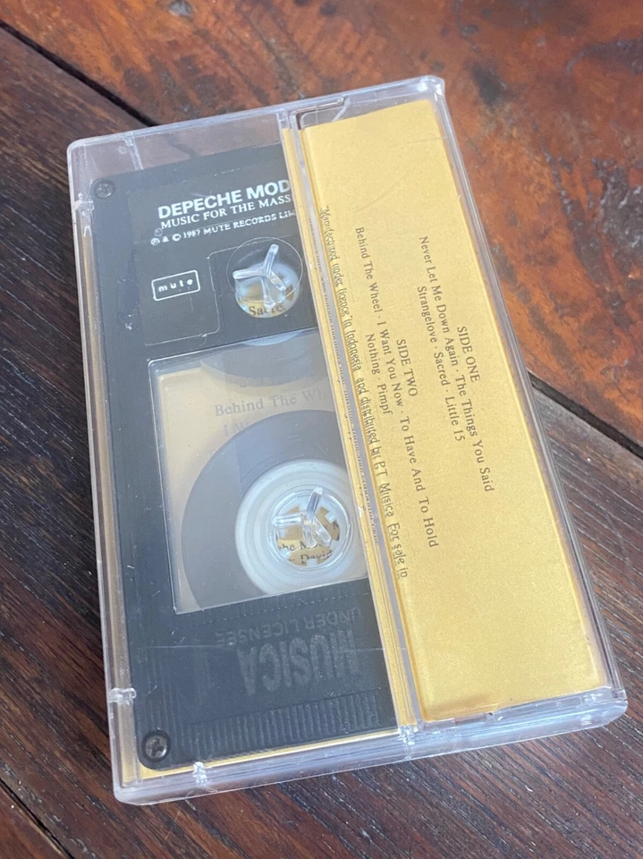 DEPECHE MODE Music For The Masses -- Cassette Tape Indonesia - Image 4 of 4