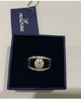 NIB Authentic Swarovski Vitality white ring size 58 — photo 2