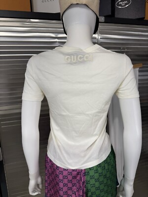 Gucci x Ken Scott NWT Pea Print T Shirt XS | eBay