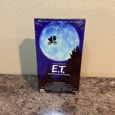 ET The Extra-Terrestrial VHS Sealed Green Flap Spielberg Vintage MCA