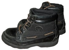 TIMBERLAND BOOTS BOYS 12 RANGER KIDS BLACK LE...