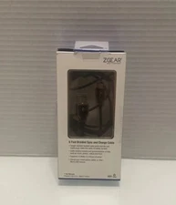 Zgear 6 Foot Braided Sync And Charge Cable For Micro Usb Metal Housing