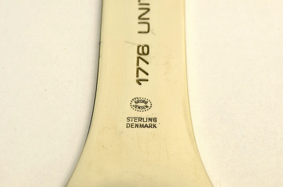 Georg Jensen Sterling Silver 1776 1976 American Bicentennial Revolution Spoon - Image 4 of 4