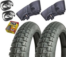 2x Reifen + 2x Schlauch 2,75x16 16-2,75 Talkum für Simson S51 ENDURO S50 S53 S83