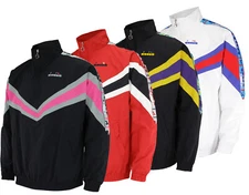 Diadora Men's Half Zip MVB Pullover Jacket, Color Options