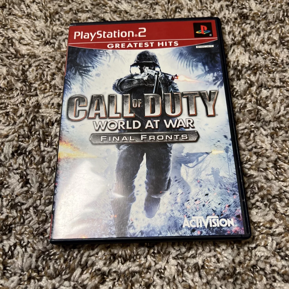 Call of Duty World at War Final Fronts Sony Playstation 2 Game