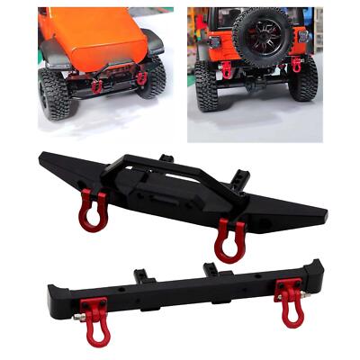 2x 1:12 RC Aluminium Stoßstange vorne und hinten Ersatz für