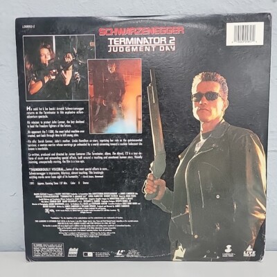Terminator 2: Judgement Day (Laserdisc, 2 Disc) Schwarzenegger | eBay
