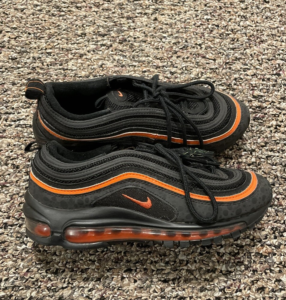 Nike Air Max 97 Safari Black Orange DX3088-001 Size 5.5Y Women 7