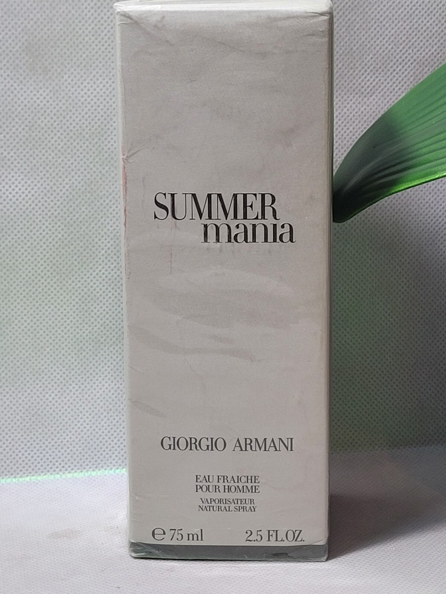 Giorgio Armani Summer Mania Eau Fraiche Pour Homme Natural Spray