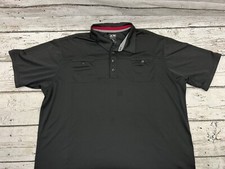 Adidas Climacool Men's Lightweight Short Sleeve Collared Golf Polo Dual Pocket