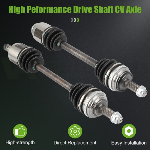 2x Front Driver & Passenger CV Axle Shaft Assembly For 2002-2006 Acura RSX Base - Picture 1 of 7