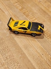 AFX Dodge Charger Daytona Lighted AFX 1753 Slot Car in Yellow 7