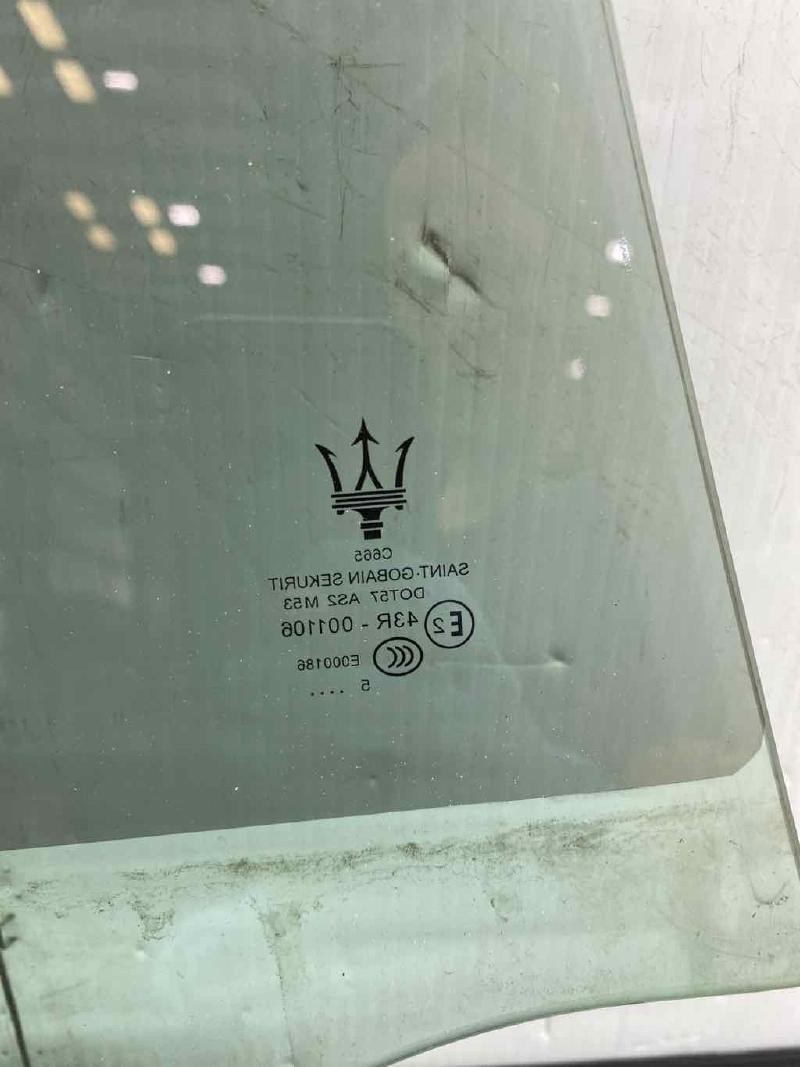 2014 - 2023 MASERATI GHIBLI M157 OEM LEFT REAR DOOR WINDOW *SCRATCHES* 670038124