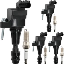Ignition Coil Pack & Iridium Spark & Plugs Set of 4 