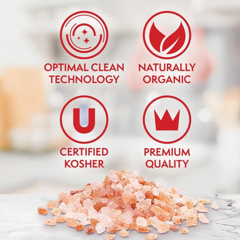 "Sal rosa premium extraída a mano del Himalaya - 5 lb, pura y rica en minerales, grano fino" Foto 3 de 4