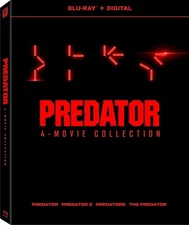 Predator 4-Movie Collection (Blu-ray + Digital) NEW