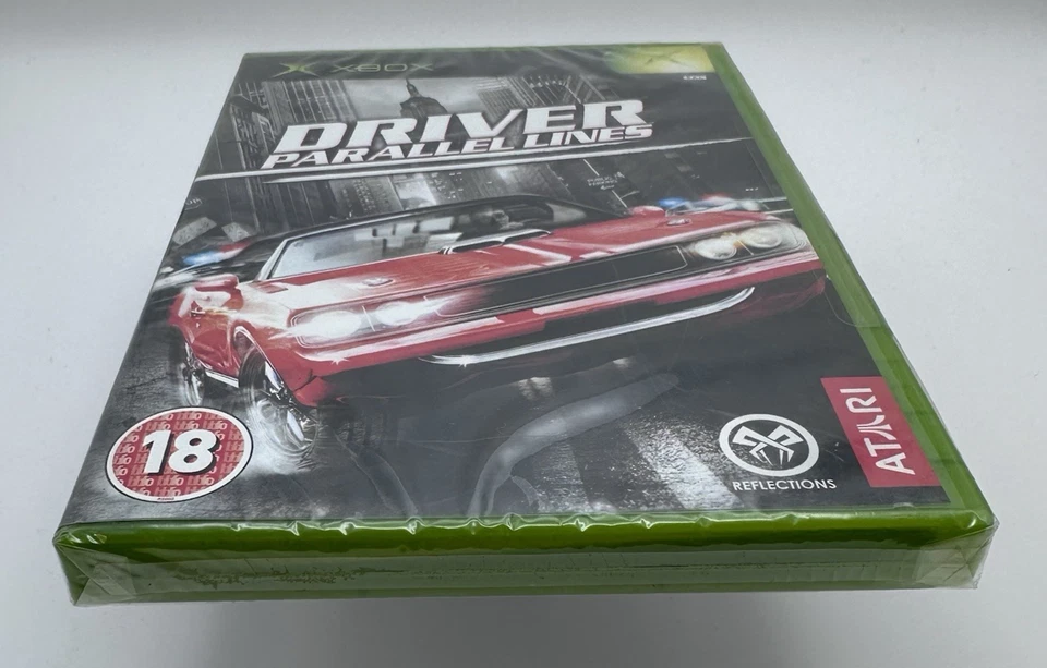 Xbox Driver Parallel Lines, UK Pal, Brand New & Factory Sealed - Image 3 of 4