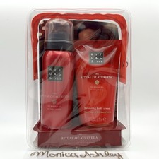 RITUALS Ayurveda Foaming Shower Gel Body Cream Travel Gift Set Limited Edition