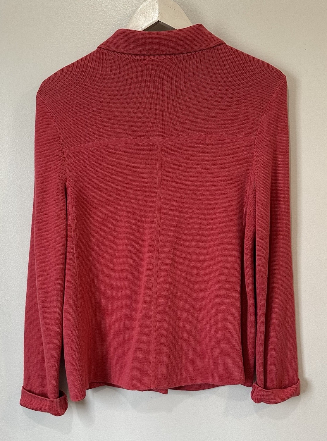 Talbots Collard Button Front Longsleeve Sweater/c… - image 2