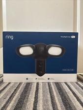 Ring Floodlight Cam Pro 2nd Gen 4K Security Camera Black Brand New Sealed Box