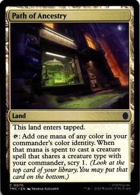 MTG Path of Ancestry NM C 70 Commander: Teenage Mutant Ninja Turtles