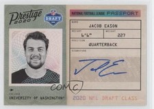 2020 Panini Prestige NFL Passport Signatures Jacob Eason #PA-JE Auto 0i1b