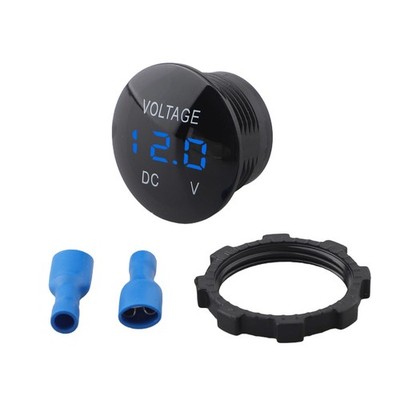 Enhanced Performance with LED Digital Modified Voltmeter Compatible with 12V24V