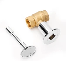 Stanbroil Straight Quarter-Turn Shut-Off Valve Kit for NG LP Gas Fire Pits with 