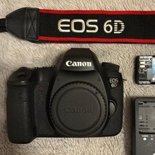 Canon EOS 6D Digital SLR Camera Full Frame Sensor Excellent Condition