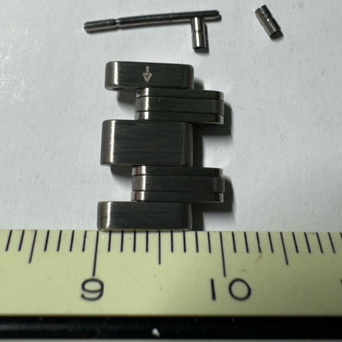 ◆オメガ◆シーマスター◆コマ◆約１４ｍｍ幅◆120シリーズ◆6501/827◆ Genuine OMEGA Seamaster 120m 6501/827 14mm Band Link #B309