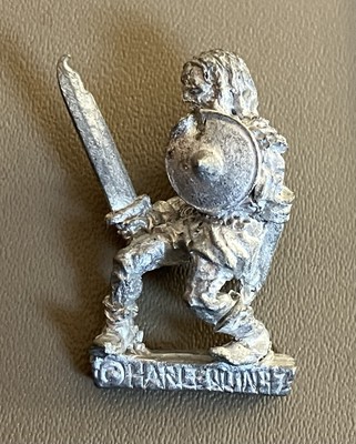 Harlekin Miniatures 1990s 28mm Metal '' Undead / Zombie Warrior '' (E) !