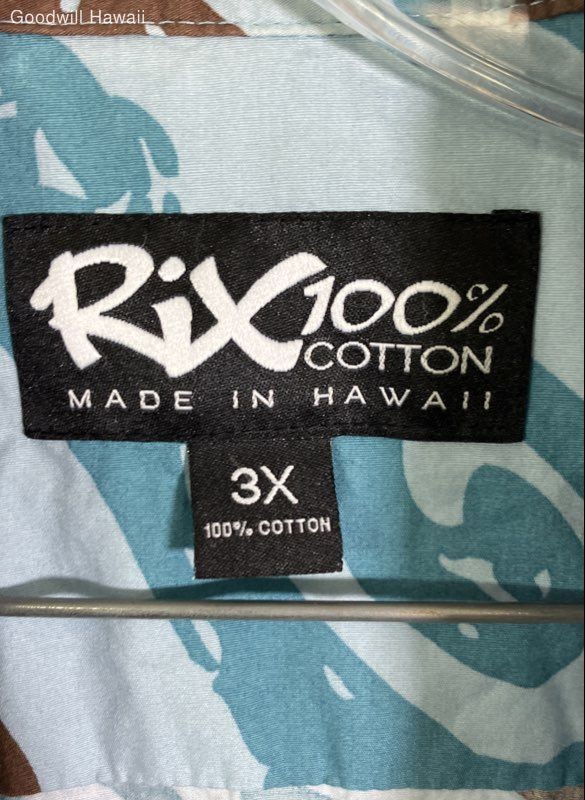 RIX Multi-pattern Short Sleeve Button Hawaiian Al… - image 2